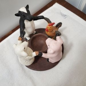 Penco Circle of Friends Ceramic Tealight Holder